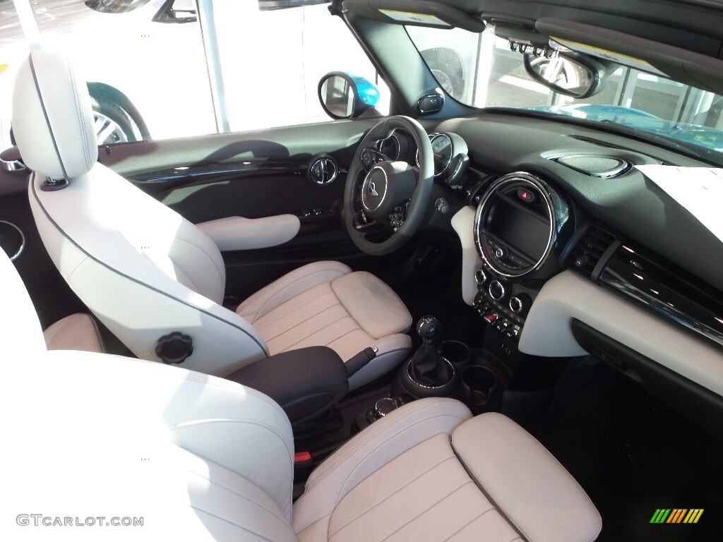 Lounge Leather/Satellite Grey Interior 2018 Mini Convertible Cooper S Photo #123778609