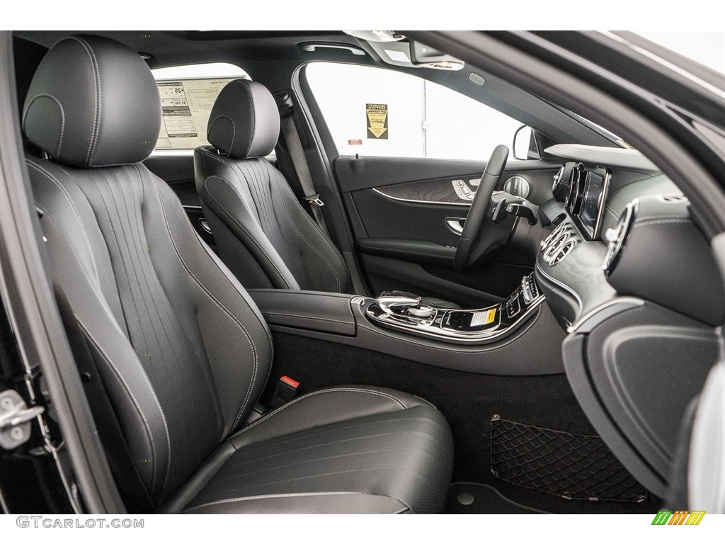 2018 E 300 Sedan - Black / Black photo #2