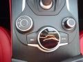 2018 Alfa Romeo Stelvio Black/Red Interior Controls Photo