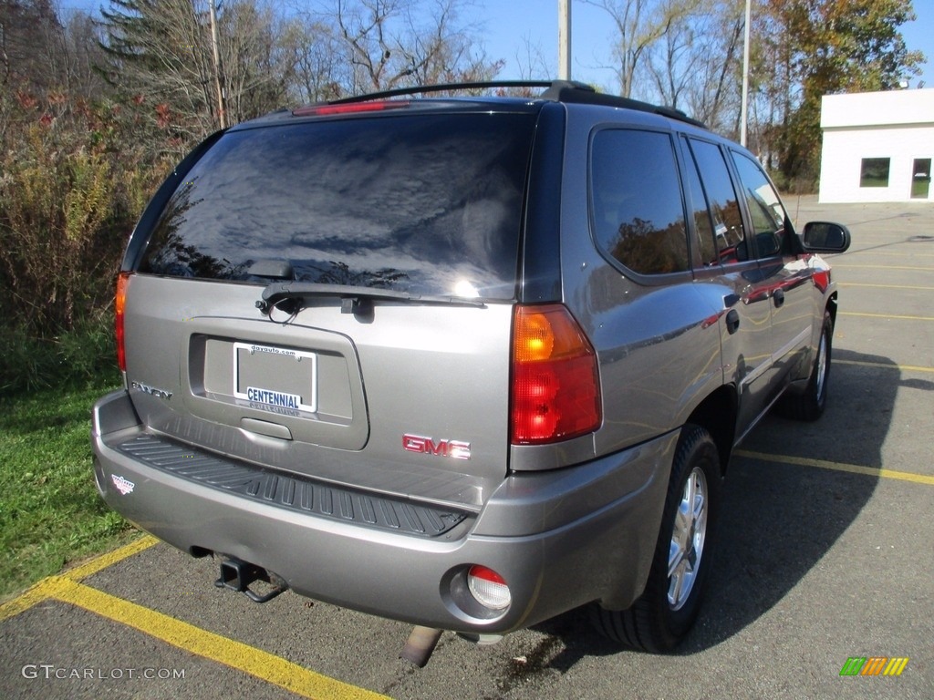2009 Envoy SLE 4x4 - Steel Gray Metallic / Ebony photo #7