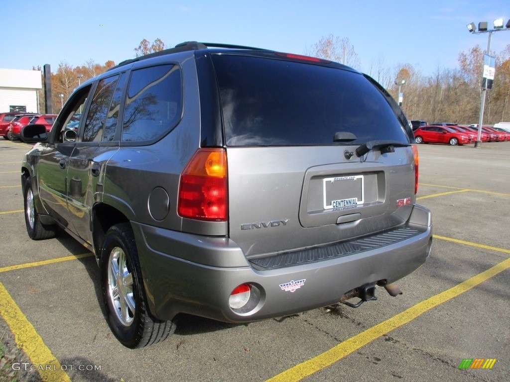 2009 Envoy SLE 4x4 - Steel Gray Metallic / Ebony photo #8