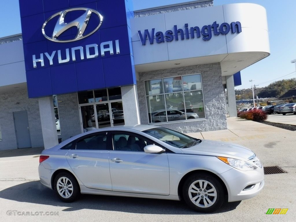 2012 Sonata GLS - Radiant Silver / Gray photo #2