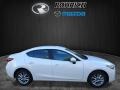 2018 Snowflake White Pearl Mica Mazda MAZDA3 Sport 4 Door  photo #2