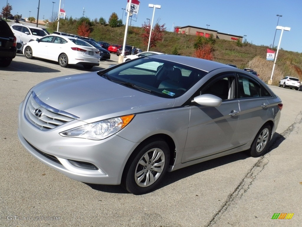 2012 Sonata GLS - Radiant Silver / Gray photo #5