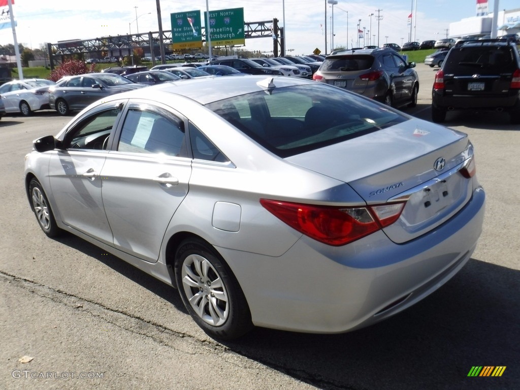 2012 Sonata GLS - Radiant Silver / Gray photo #7