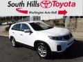 2014 Snow White Pearl Kia Sorento LX  photo #1