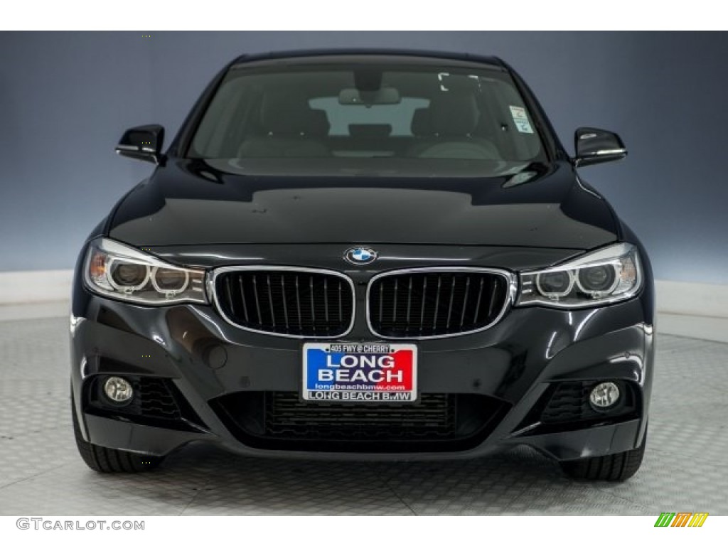 2015 3 Series 328i xDrive Gran Turismo - Black Sapphire Metallic / Black photo #2