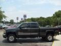 Carbon Metallic - Sierra 2500HD SLT Extended Cab 4x4 Photo No. 6