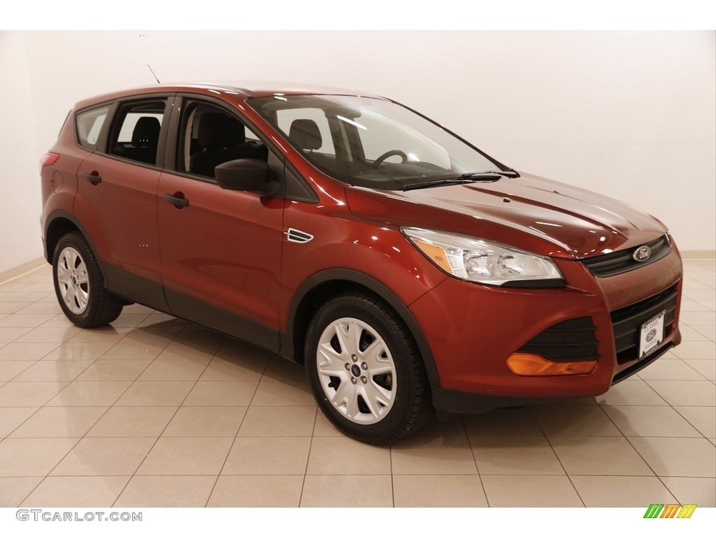 2015 Escape S - Sunset Metallic / Charcoal Black photo #1