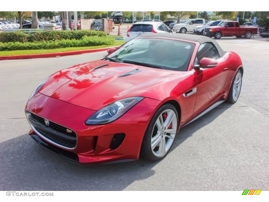 2014 F-TYPE V8 S - Salsa Red / Red photo #3