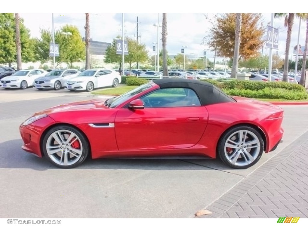 2014 F-TYPE V8 S - Salsa Red / Red photo #4