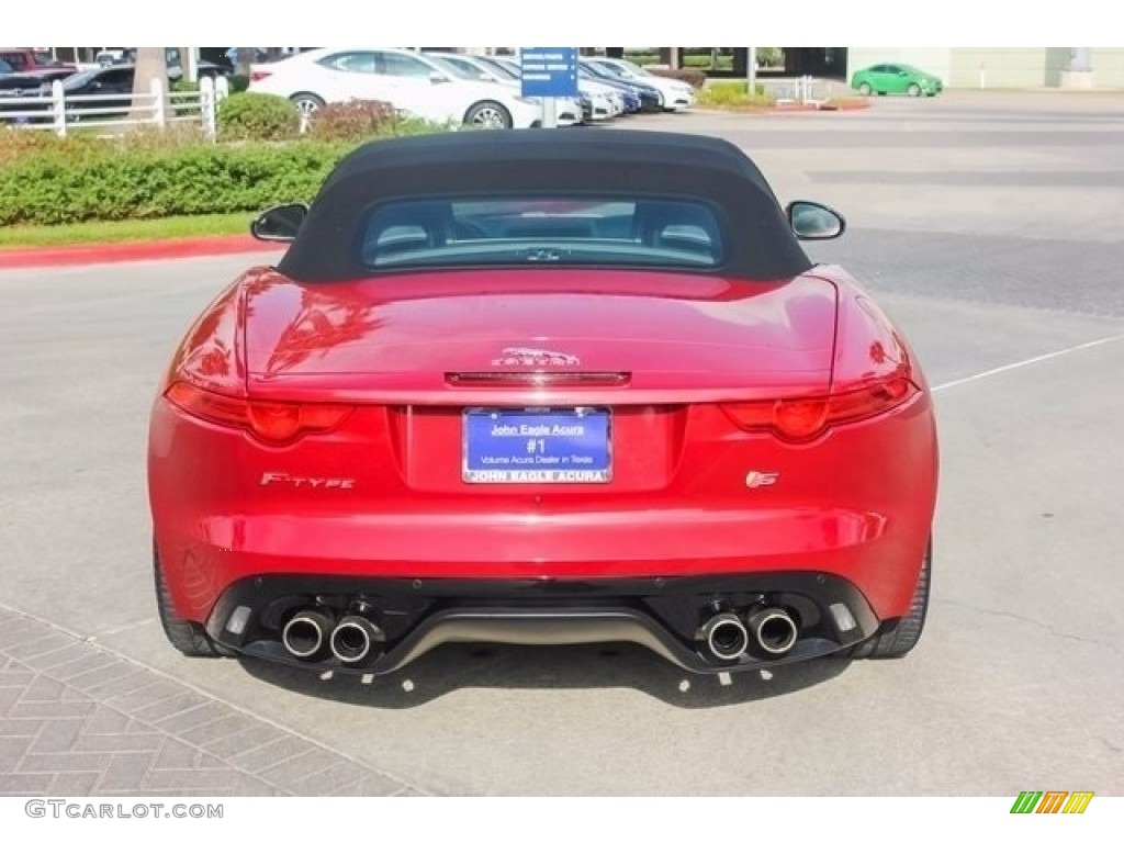 2014 F-TYPE V8 S - Salsa Red / Red photo #6
