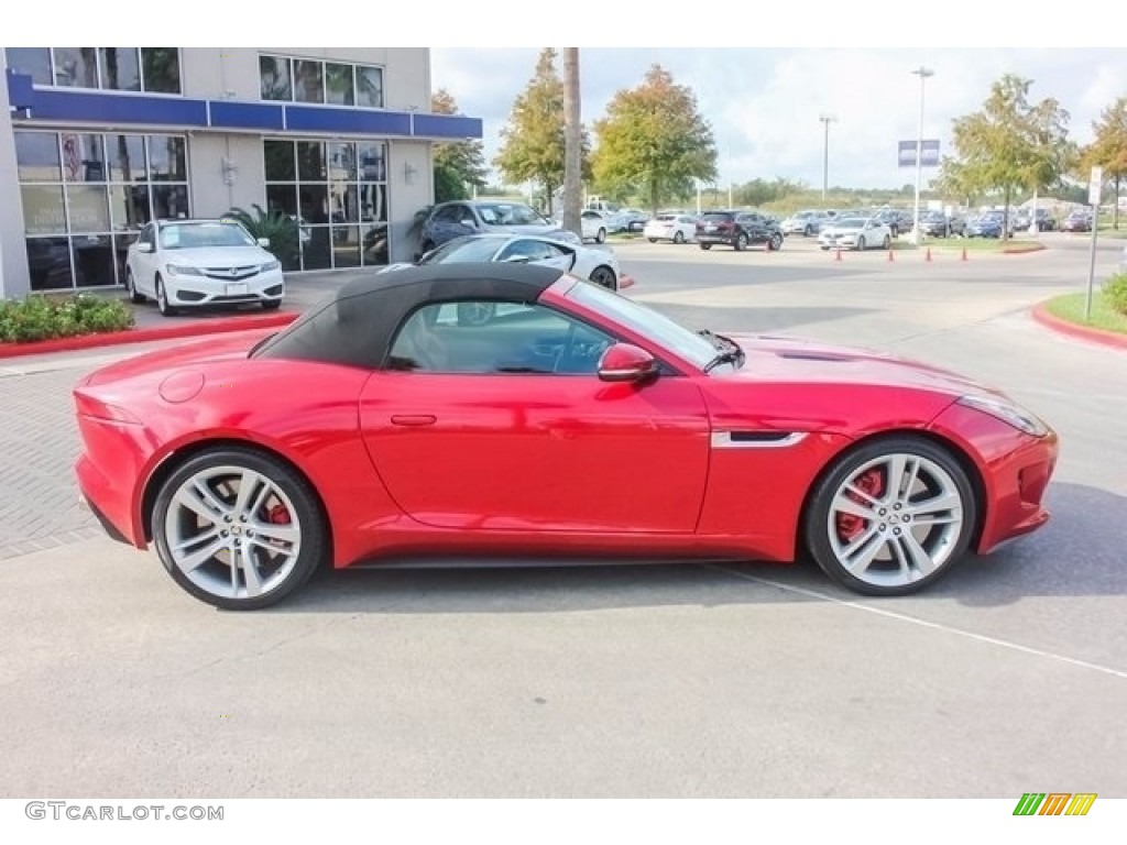 2014 F-TYPE V8 S - Salsa Red / Red photo #8