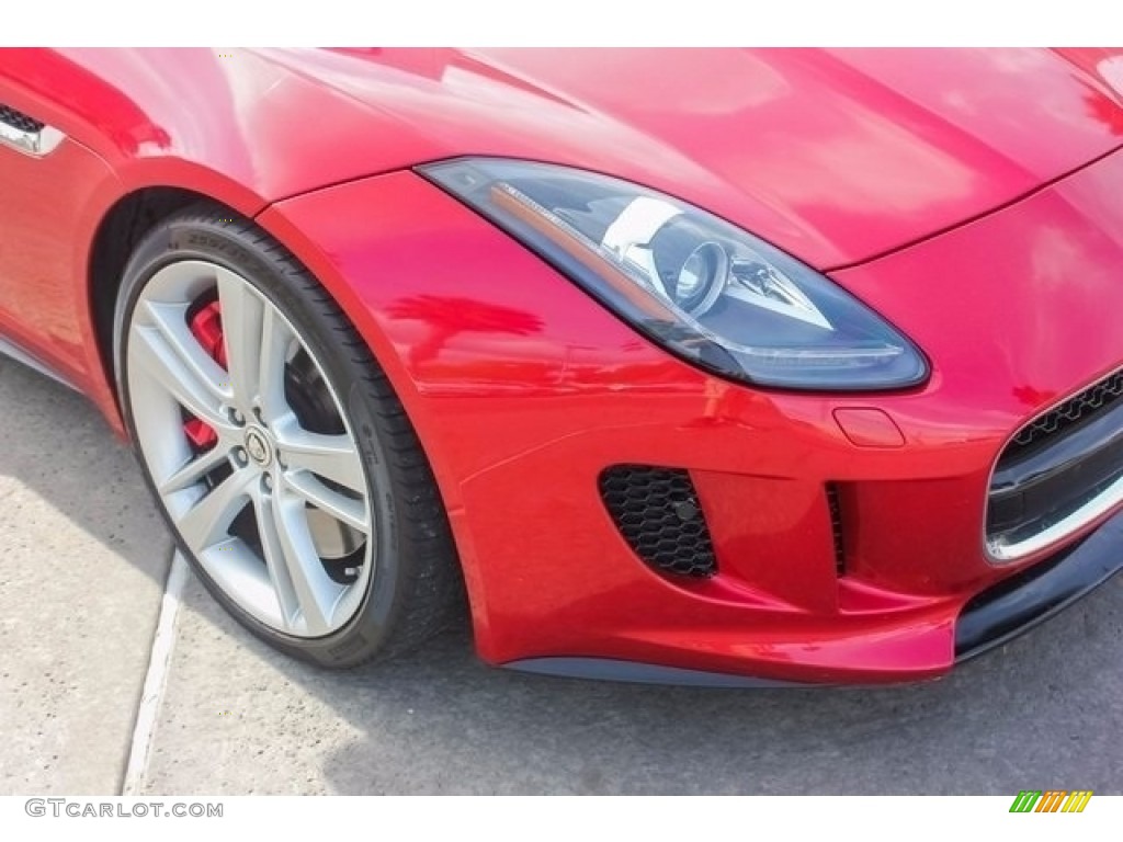 2014 F-TYPE V8 S - Salsa Red / Red photo #9