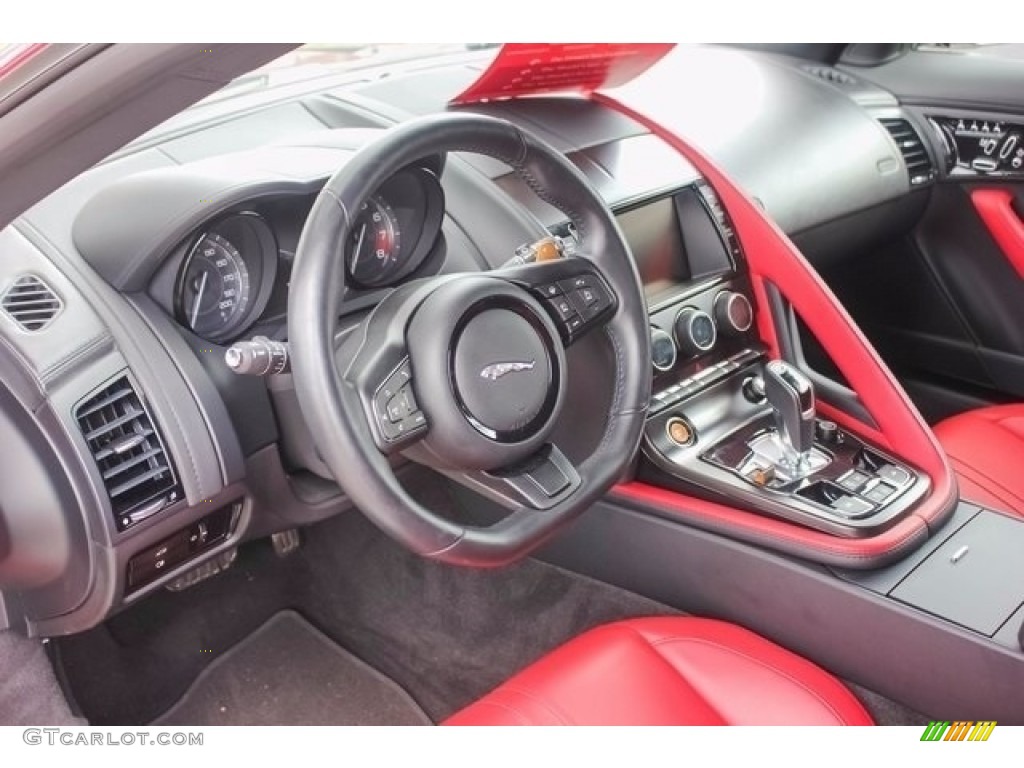2014 F-TYPE V8 S - Salsa Red / Red photo #36