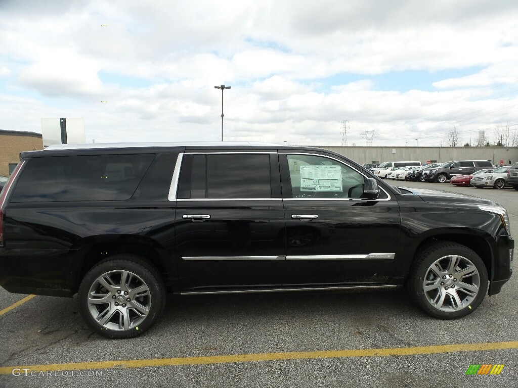 Black Raven 2018 Cadillac Escalade ESV Premium Luxury 4WD Exterior Photo #123784873