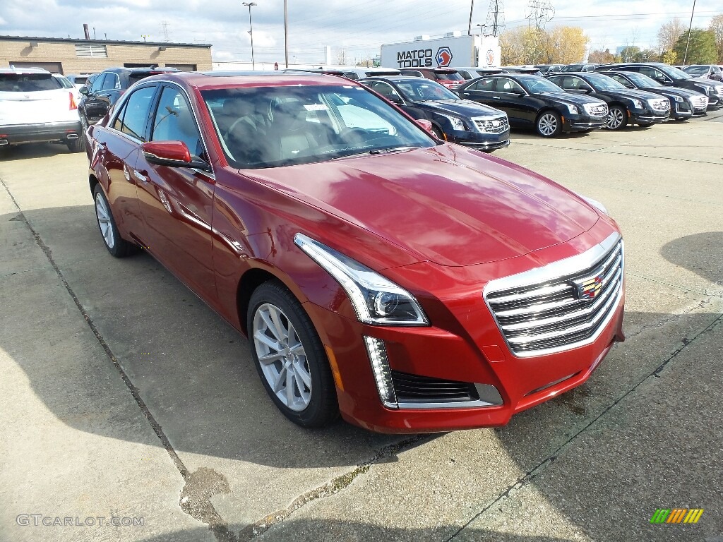 Red Obsession Tintcoat 2018 Cadillac CTS AWD Exterior Photo #123785146