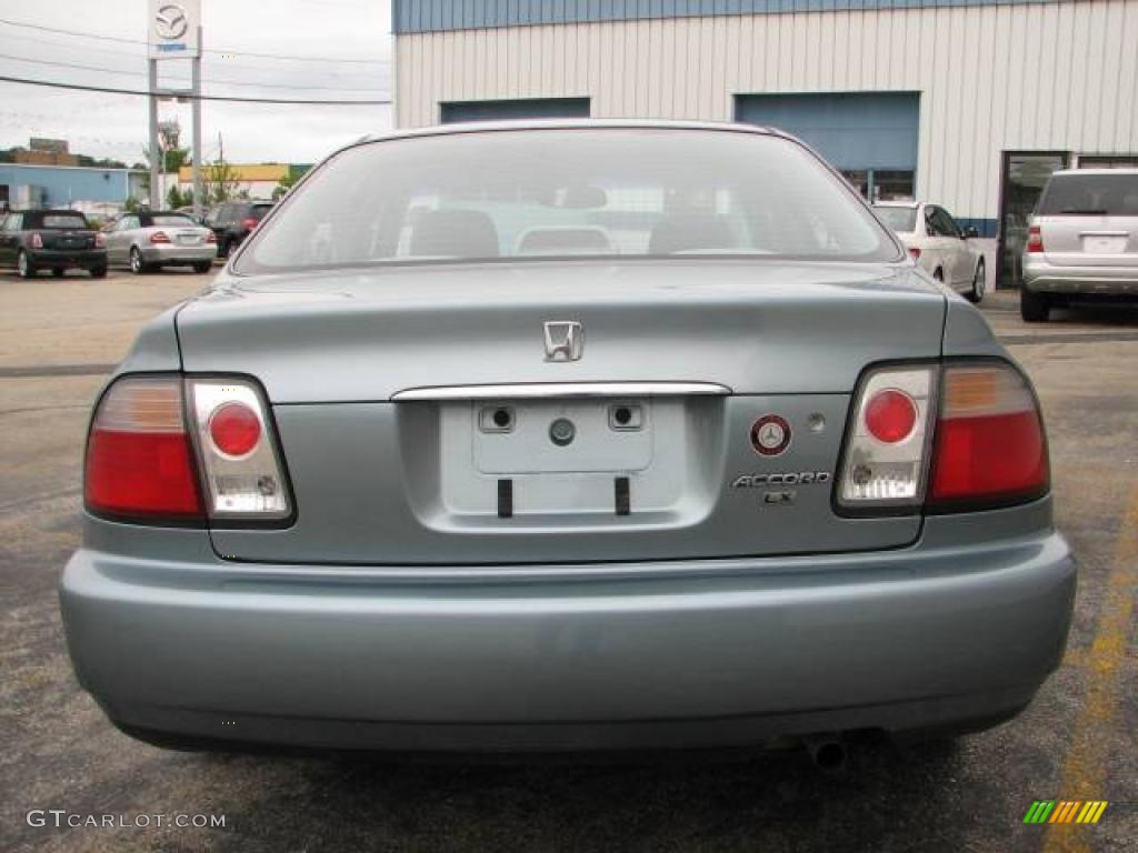 1996 Accord LX Sedan - Sage Green Metallic / Gray photo #4