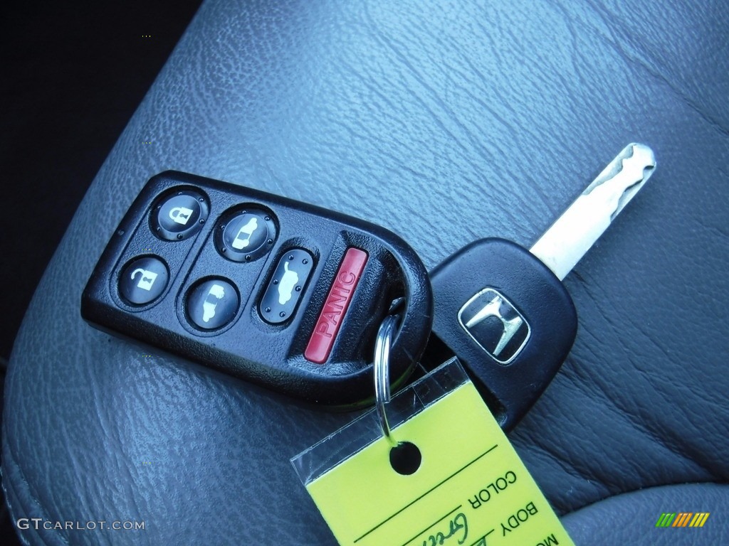 2010 Odyssey EX-L - Slate Green Metallic / Gray photo #31