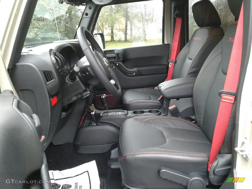 Black Interior 2018 Jeep Wrangler Unlimited Rubicon Recon 4x4 Photo #123786598