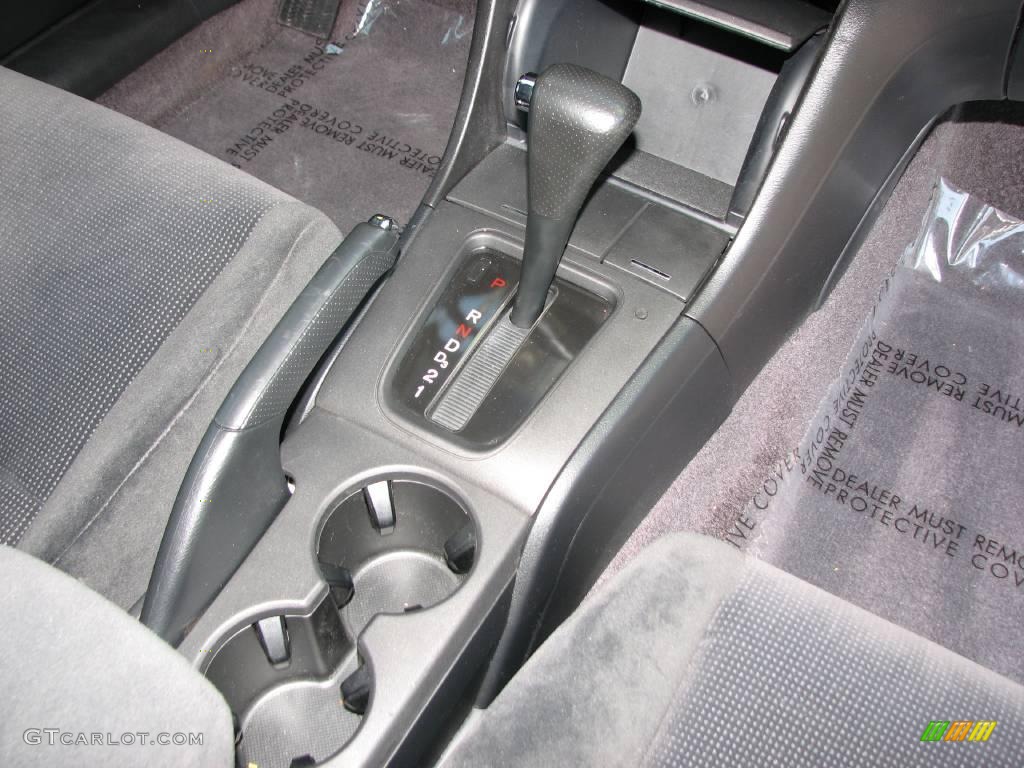 2005 Accord LX V6 Special Edition Coupe - Satin Silver Metallic / Black photo #13