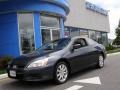 2006 Graphite Pearl Honda Accord EX V6 Coupe  photo #1