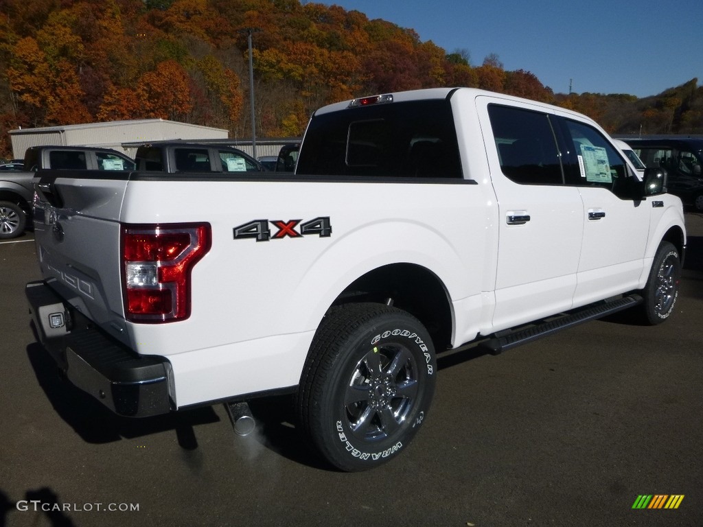 2018 F150 XLT SuperCrew 4x4 - Oxford White / Earth Gray photo #2