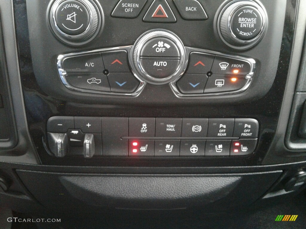 2018 Ram 3500 Laramie Mega Cab 4x4 Controls Photo #123788122