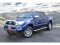 2015 Blue Ribbon Metallic Toyota Tacoma V6 Double Cab 4x4  photo #5