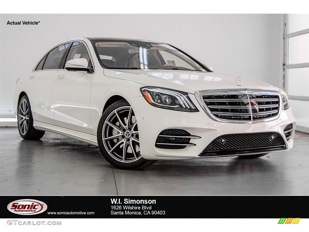 designo Diamond White Metallic Mercedes-Benz S