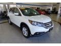 2012 White Diamond Pearl Honda CR-V EX 4WD  photo #3