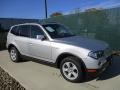 Titanium Silver Metallic 2008 BMW X3 3.0si