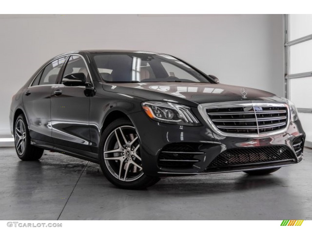 Magnetite Black Metallic 2018 Mercedes-Benz S 560 4Matic Sedan Exterior Photo #123790959