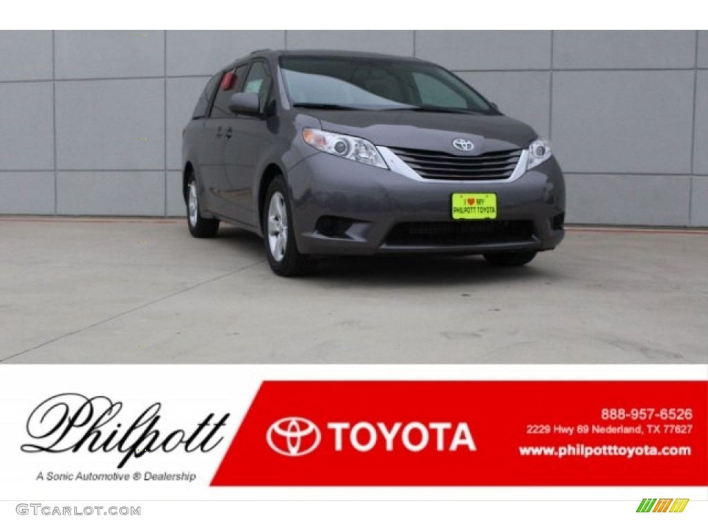 Predawn Gray Mica Toyota Sienna