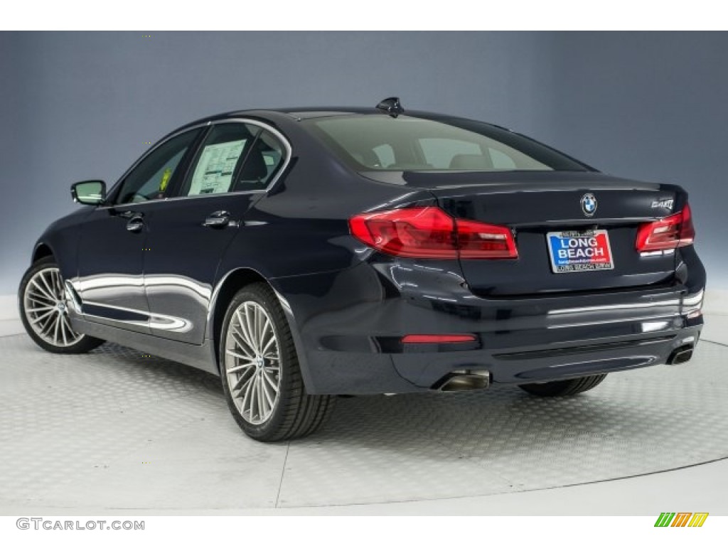 2018 5 Series 540i Sedan - Imperial Blue Metallic / Black photo #4
