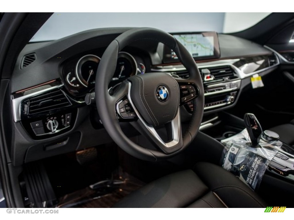2018 5 Series 540i Sedan - Imperial Blue Metallic / Black photo #6