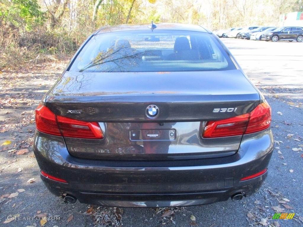 2018 5 Series 530i xDrive Sedan - Dark Graphite Metallic / Black photo #4