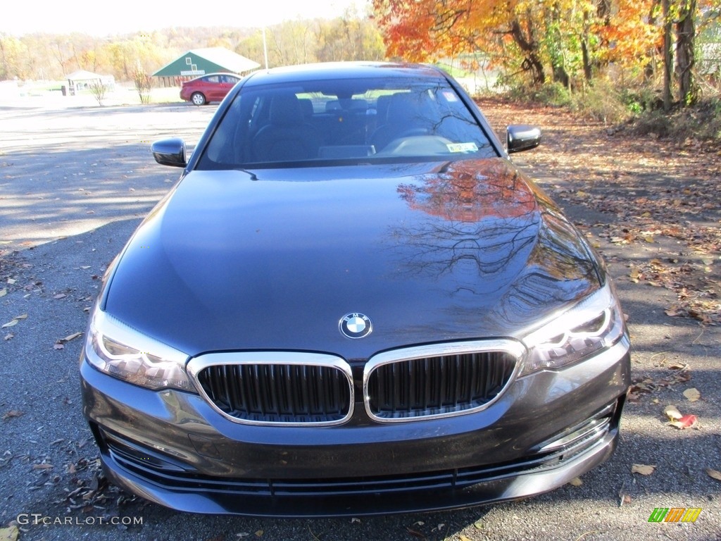 2018 5 Series 530i xDrive Sedan - Dark Graphite Metallic / Black photo #7