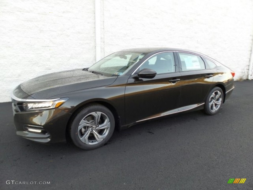 Kona Coffee Metallic 2018 Honda Accord EX-L Sedan Exterior Photo #123795300