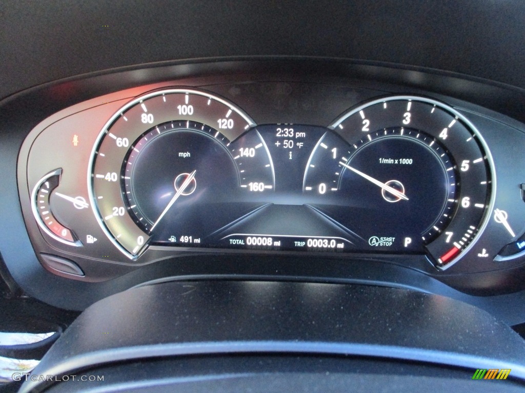 2018 BMW 5 Series 530i xDrive Sedan Gauges Photo #123795324