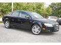 2007 Phantom Black Pearl Effect Audi A4 2.0T quattro Sedan  photo #8