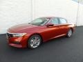 2018 Radiant Red Metallic Honda Accord LX Sedan  photo #5