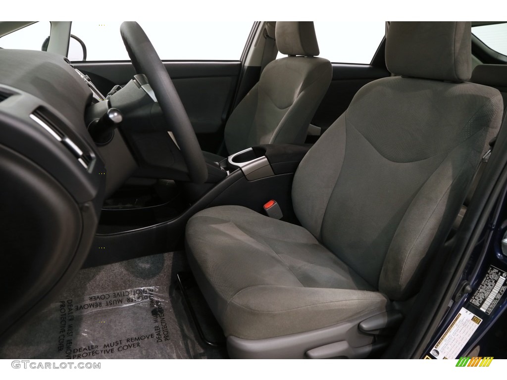2015 Prius Two Hybrid - Nautical Blue Metallic / Dark Gray photo #5