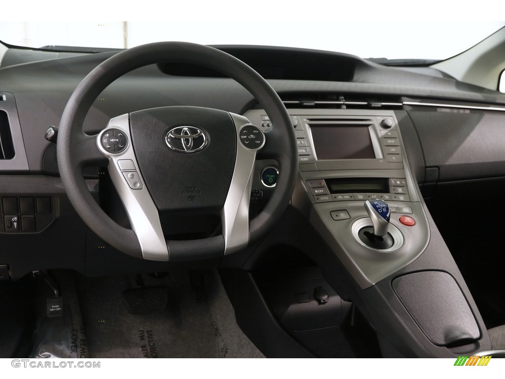 2015 Prius Two Hybrid - Nautical Blue Metallic / Dark Gray photo #6