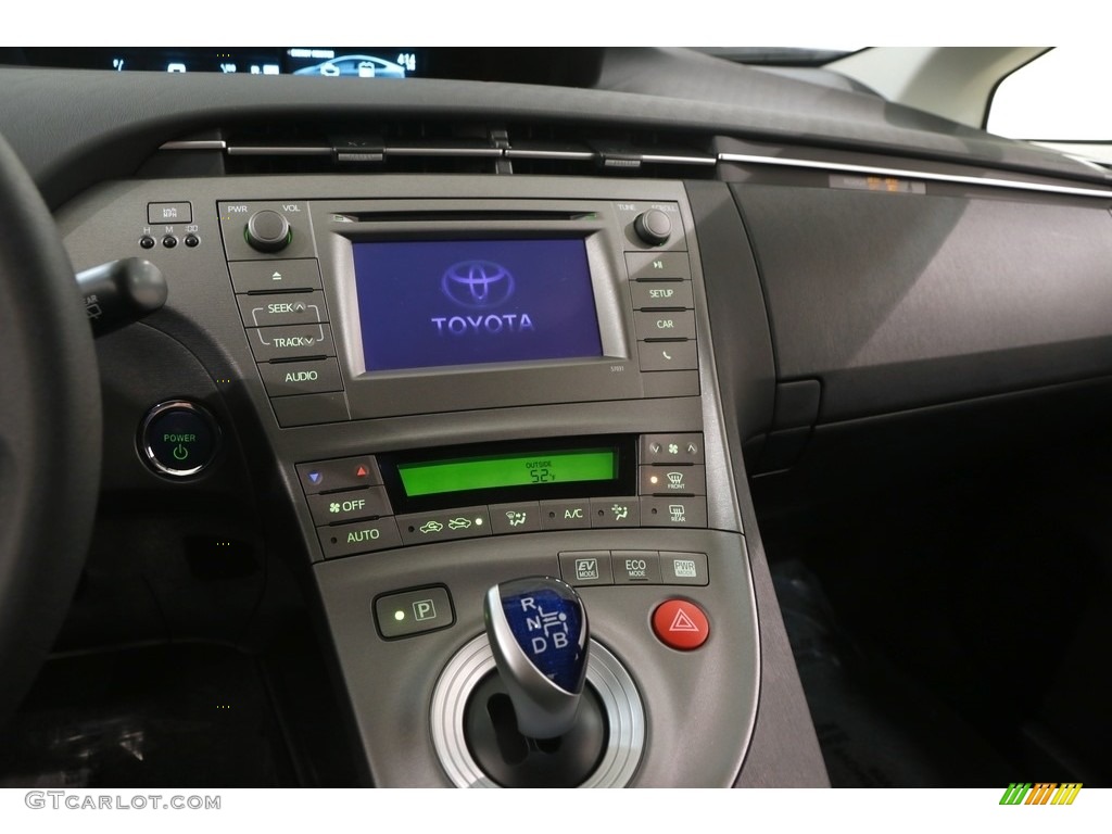 2015 Prius Two Hybrid - Nautical Blue Metallic / Dark Gray photo #9