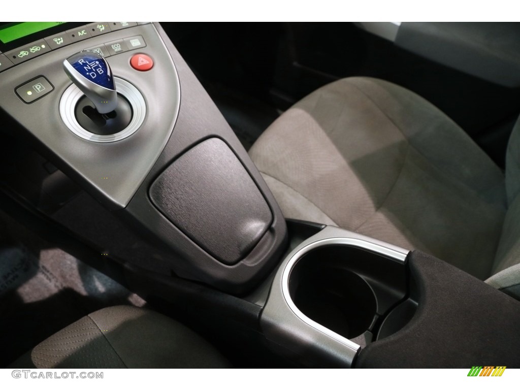2015 Prius Two Hybrid - Nautical Blue Metallic / Dark Gray photo #12