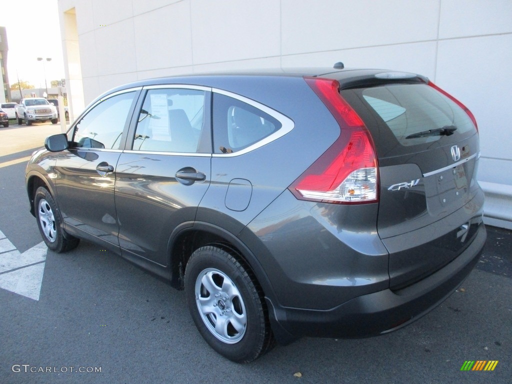 2014 CR-V LX AWD - Polished Metal Metallic / Gray photo #3