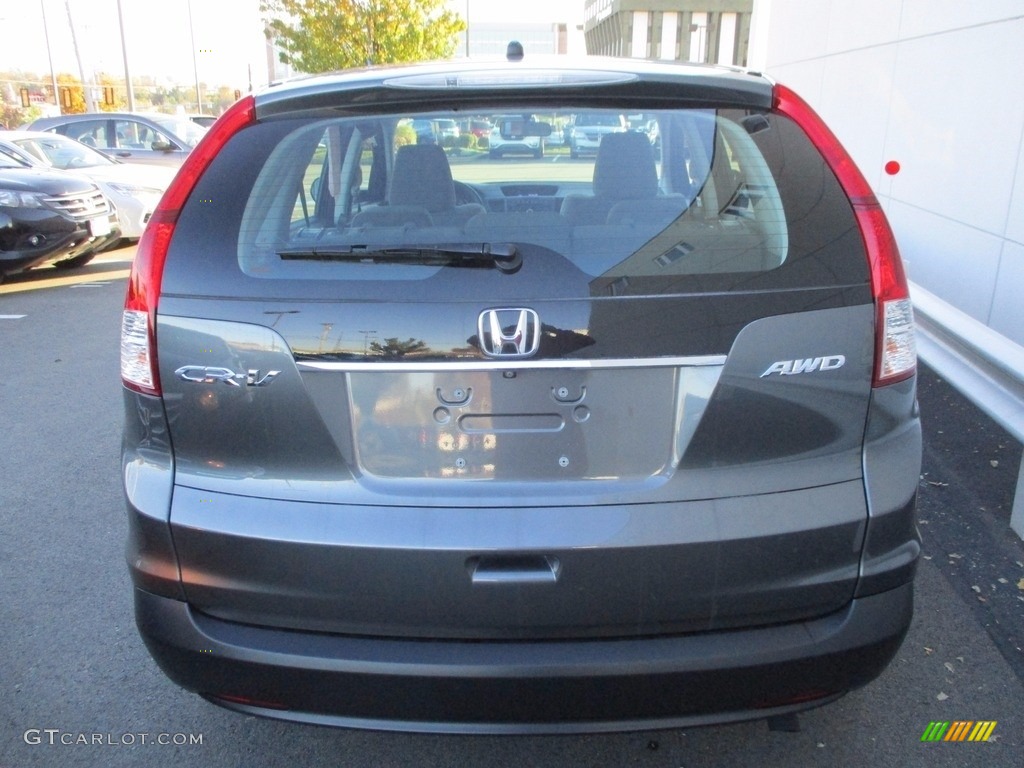 2014 CR-V LX AWD - Polished Metal Metallic / Gray photo #4