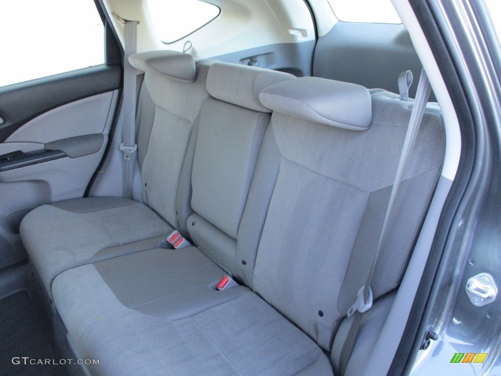2014 CR-V LX AWD - Polished Metal Metallic / Gray photo #12
