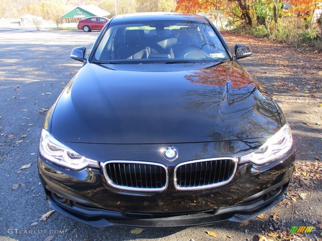 2018 3 Series 320i xDrive Sedan - Jet Black / Black photo #8